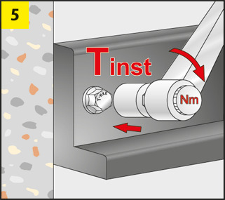 Betonschraube Sechskantkopf galvanisch verzinkt