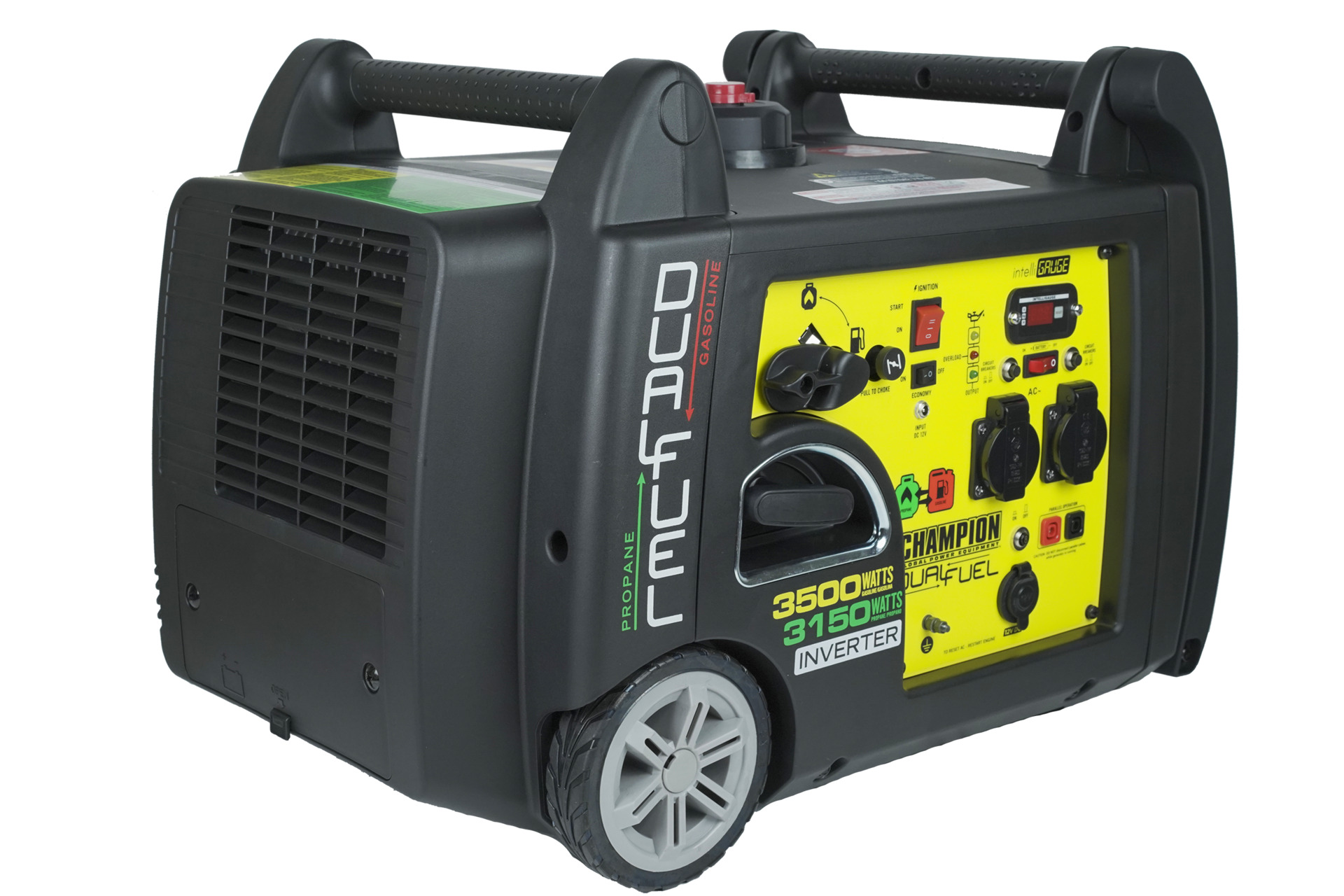 3500 Watt tragbarer LPG-Dual-Fuel-Inverter-Generator