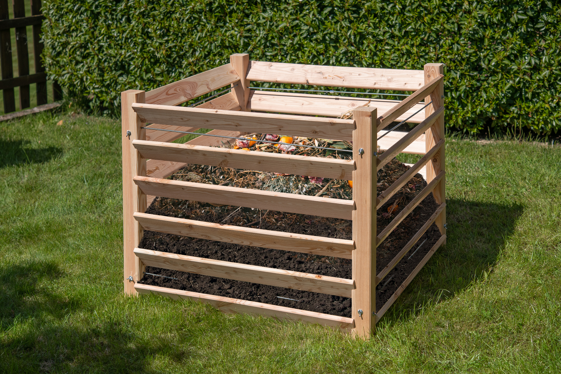 Komposter Lärche bei leitermann.de günstig kaufen Komposter Lärche