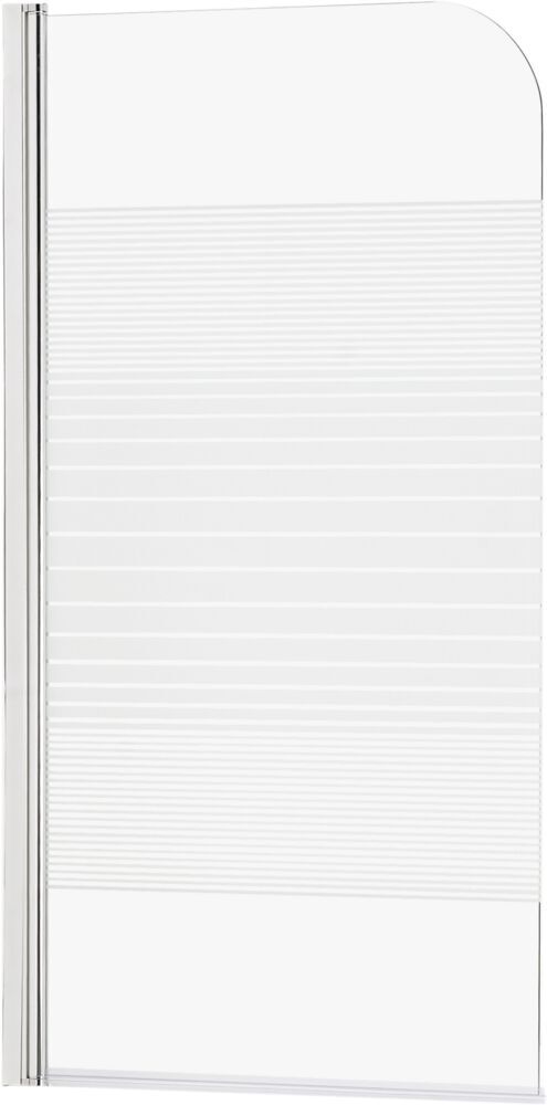 Badewannenabtrennung 80x140cm, schwenkabr