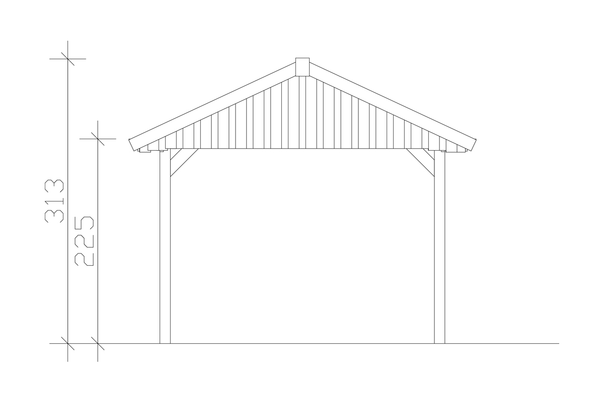 Carport Wallgau