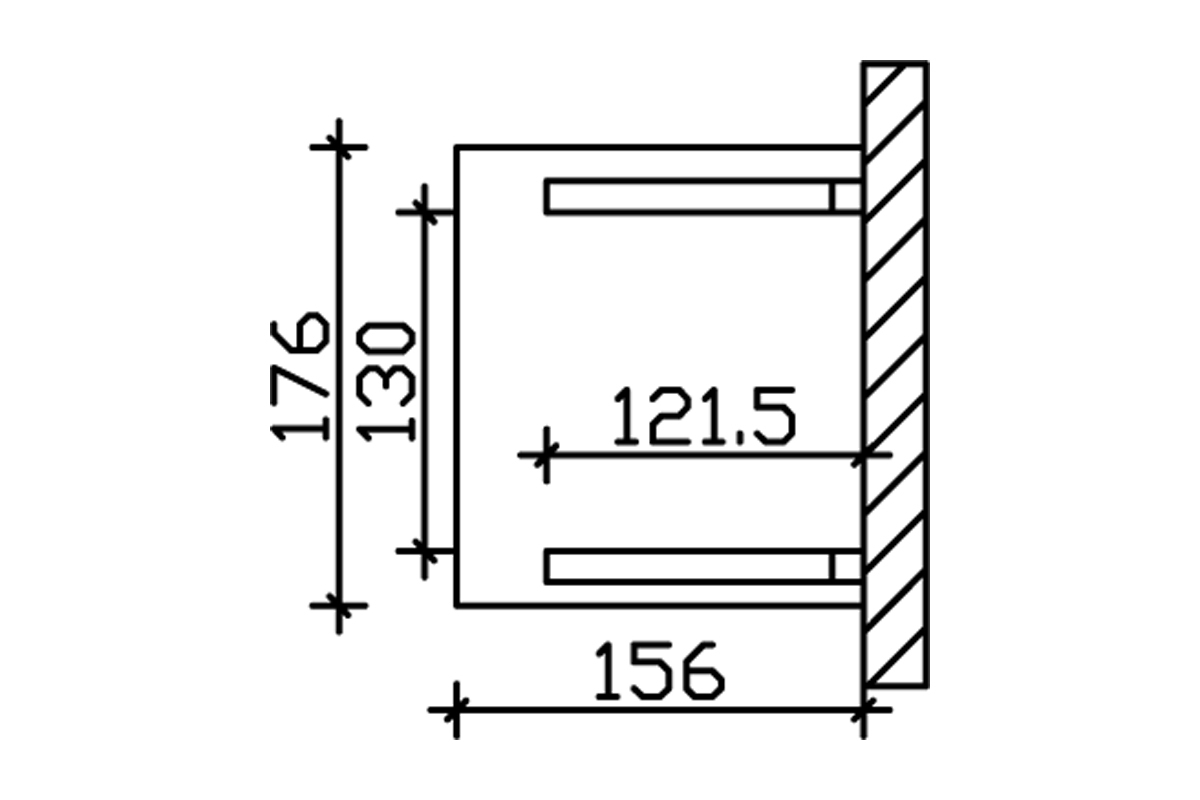 Vordach Potsdam 2 Pultdach