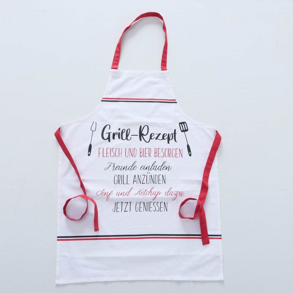 Schürze Grillrezept, 2-fach sortiert bei leitermann.de günstig kaufen Schürze Grillrezept, 2-fach sortiert