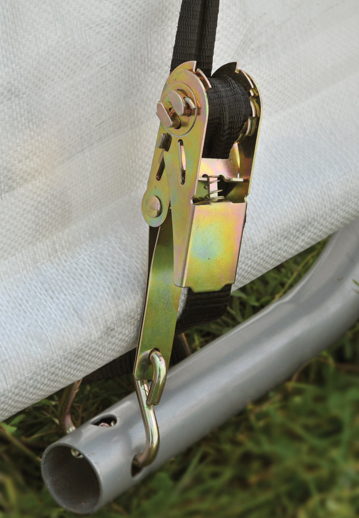 Foliengerätehaus Shed-in-a-Box 9m² Runddach bei leitermann.de günstig kaufen Foliengerätehaus Shed-in-a-Box 9m² Runddach