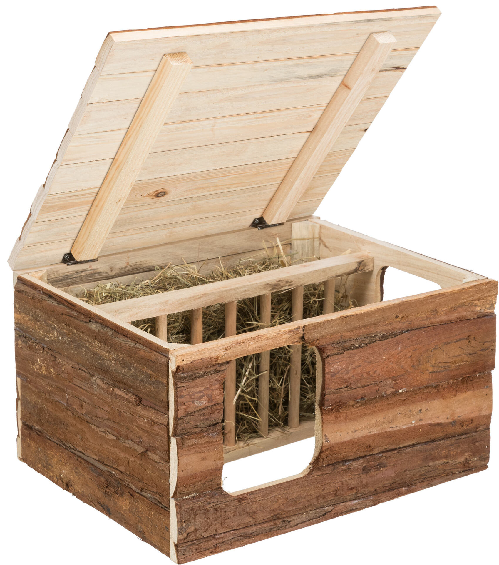 Haus Hilke mit integrierter Heuraufe bei leitermann.de günstig kaufen Haus Hilke mit integrierter Heuraufe