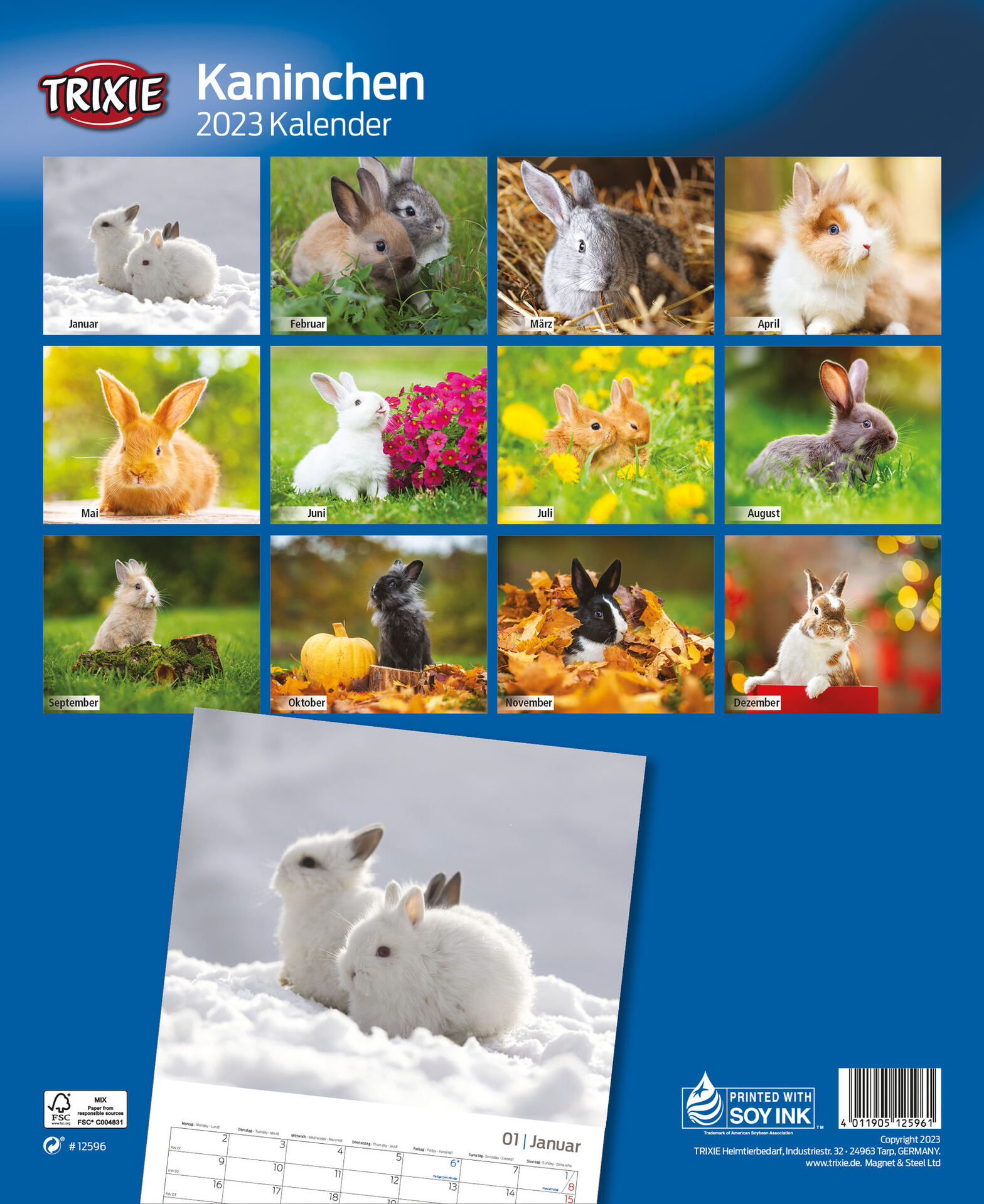 Kalender Kaninchen bei leitermann.de günstig kaufen Kalender Kaninchen