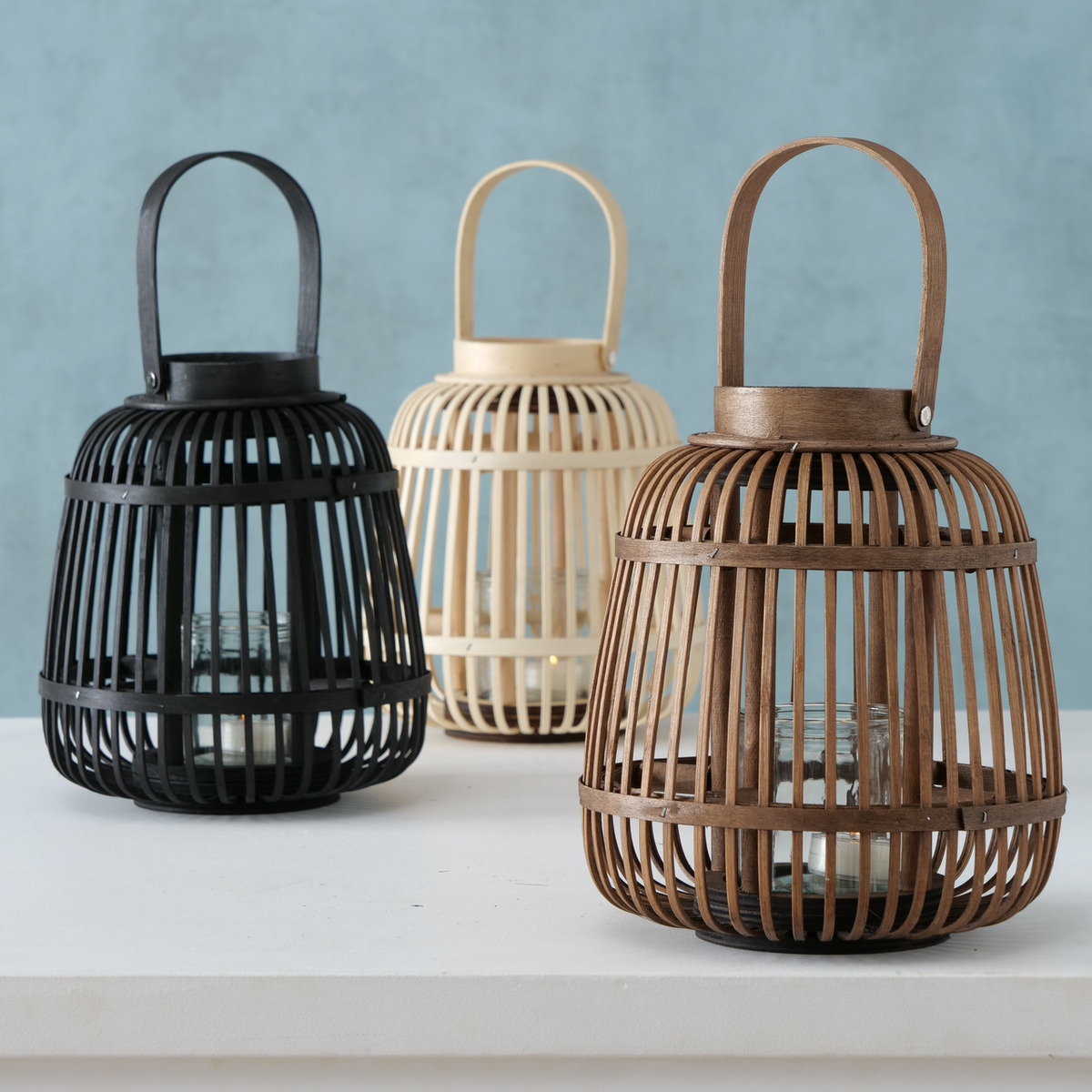 Windlicht Taneja, 3-fach sortiert bei leitermann.de günstig kaufen Windlicht Taneja, 3-fach sortiert