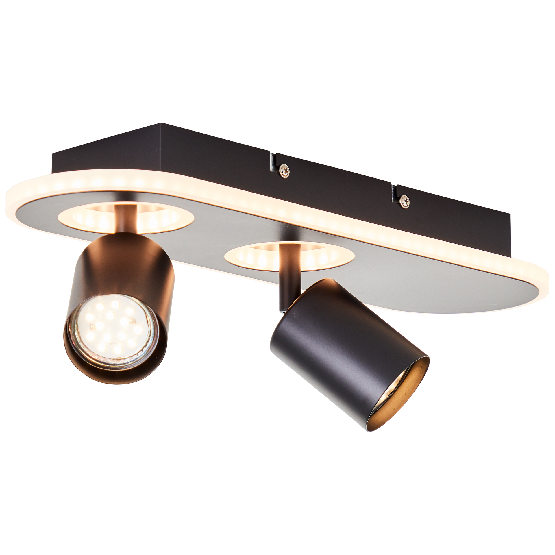 Kimon Deckenstrahler schwarz