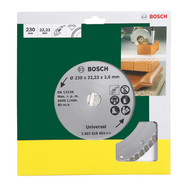 Bosch Diamanttrennscheibe Turbo 230mm Bauma