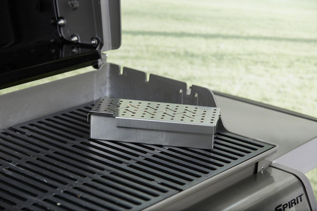 Raeucherbox Universal Edelstahl, Gasgrills Ab Q 200 bei leitermann.de günstig kaufen Raeucherbox Universal Edelstahl, Gasgrills Ab Q 200