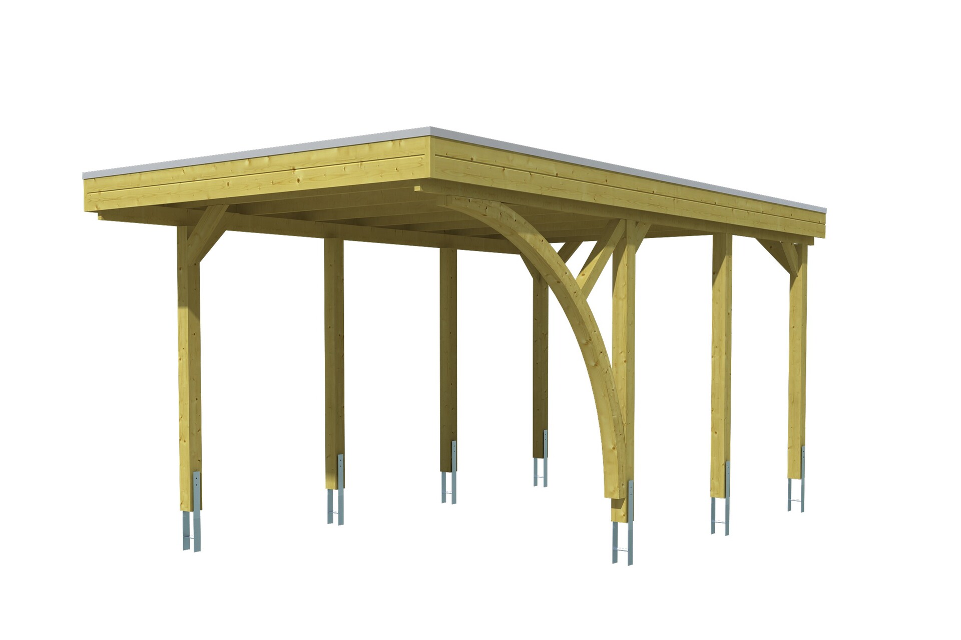 Friesland Carport Set 5, 314x555cm