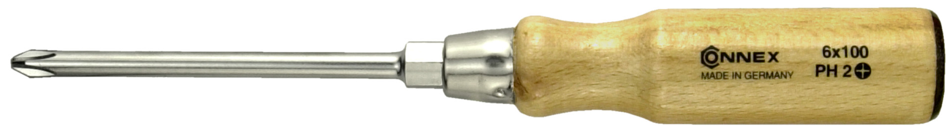 Conmetall – Celle Schraubendreher PH mit Holz-Griff