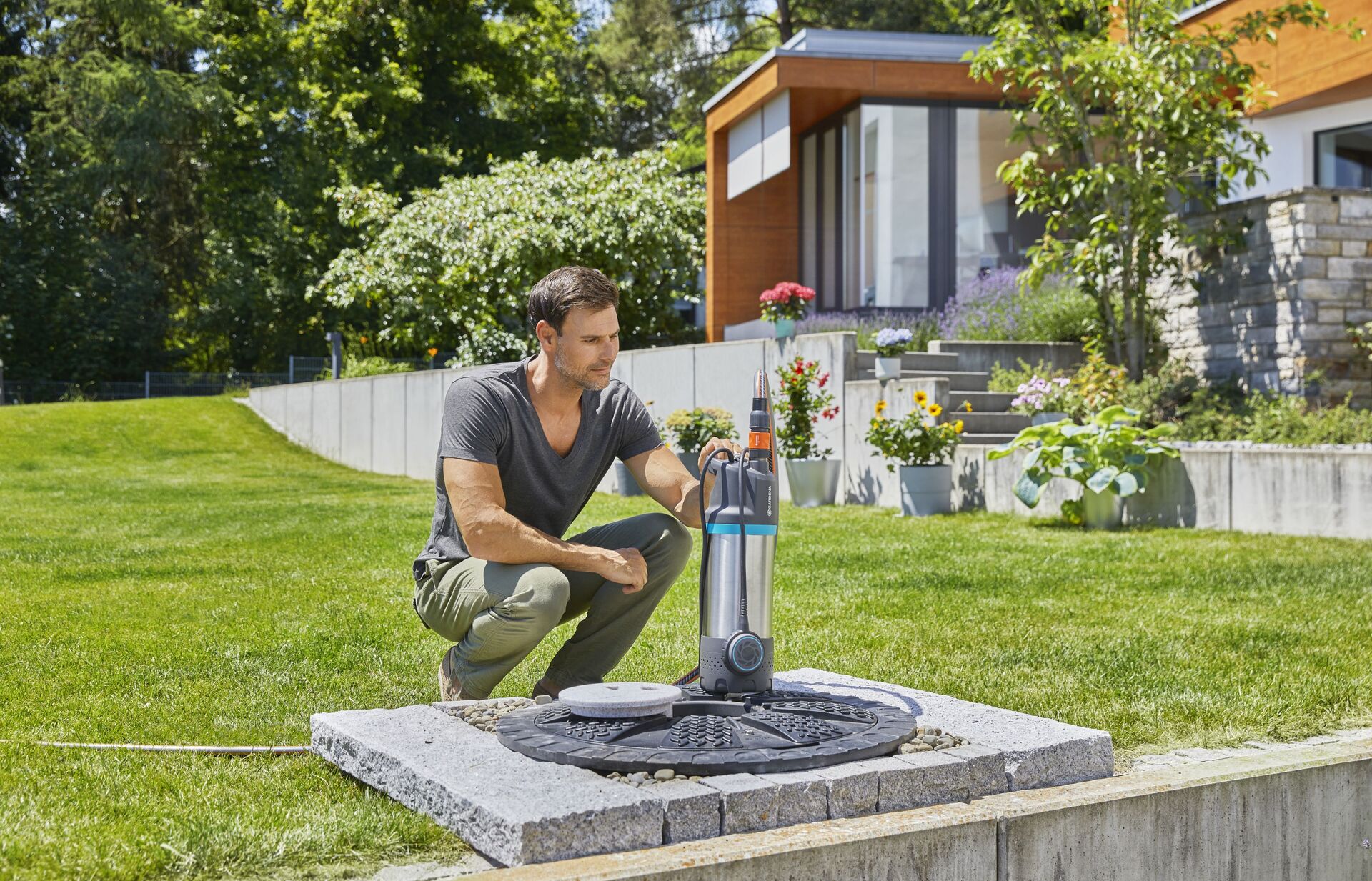 Tauch-Druckpumpe 5900/4 inox