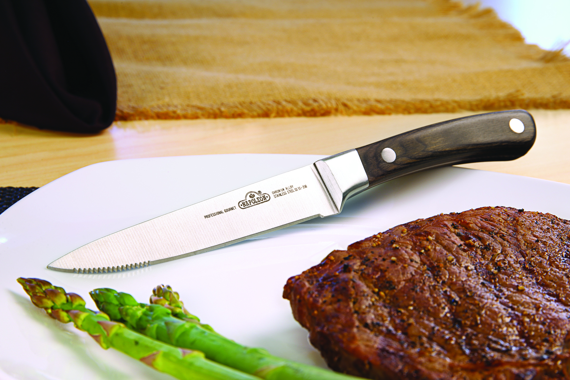 Wellenschliff Steak Messer bei leitermann.de günstig kaufen Wellenschliff Steak Messer