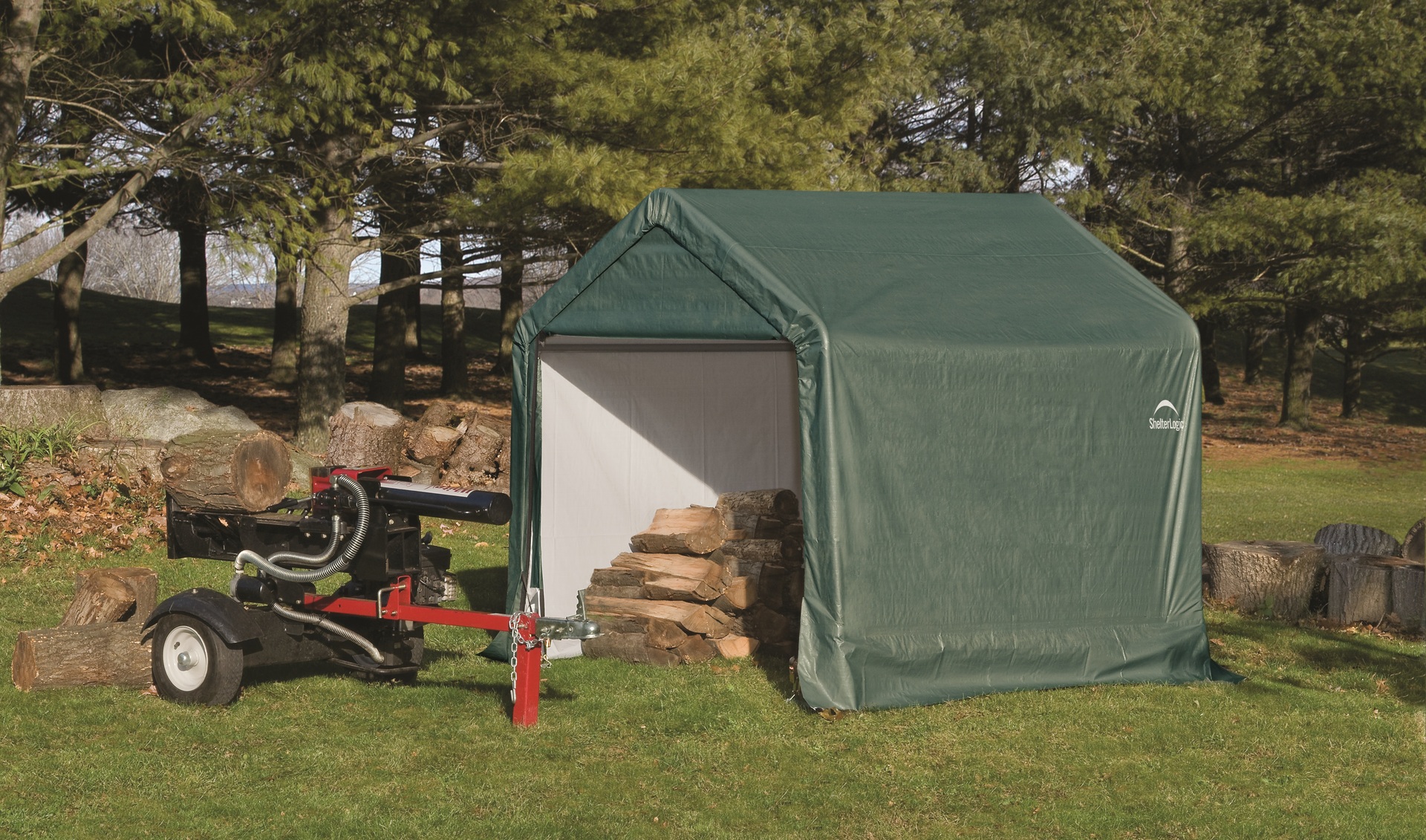 Foliengerätehaus grün 180x180 cm bei leitermann.de günstig kaufen Foliengerätehaus grün 180x180 cm