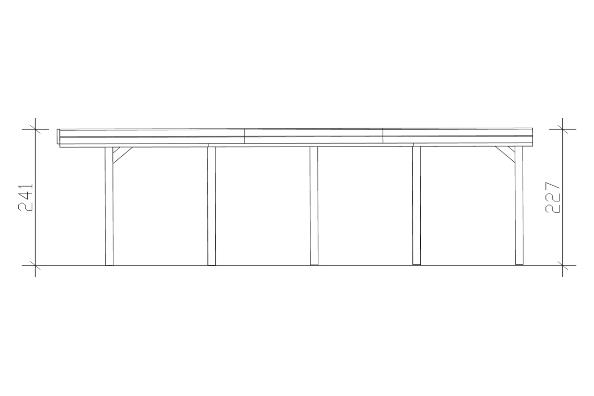 Carport Friesland bei leitermann.de günstig kaufen Carport Friesland