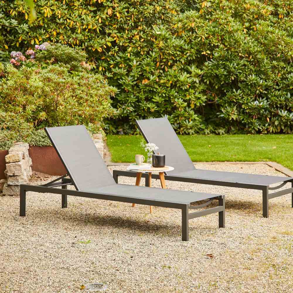 Rimini Lounger Set, 2-teilig
