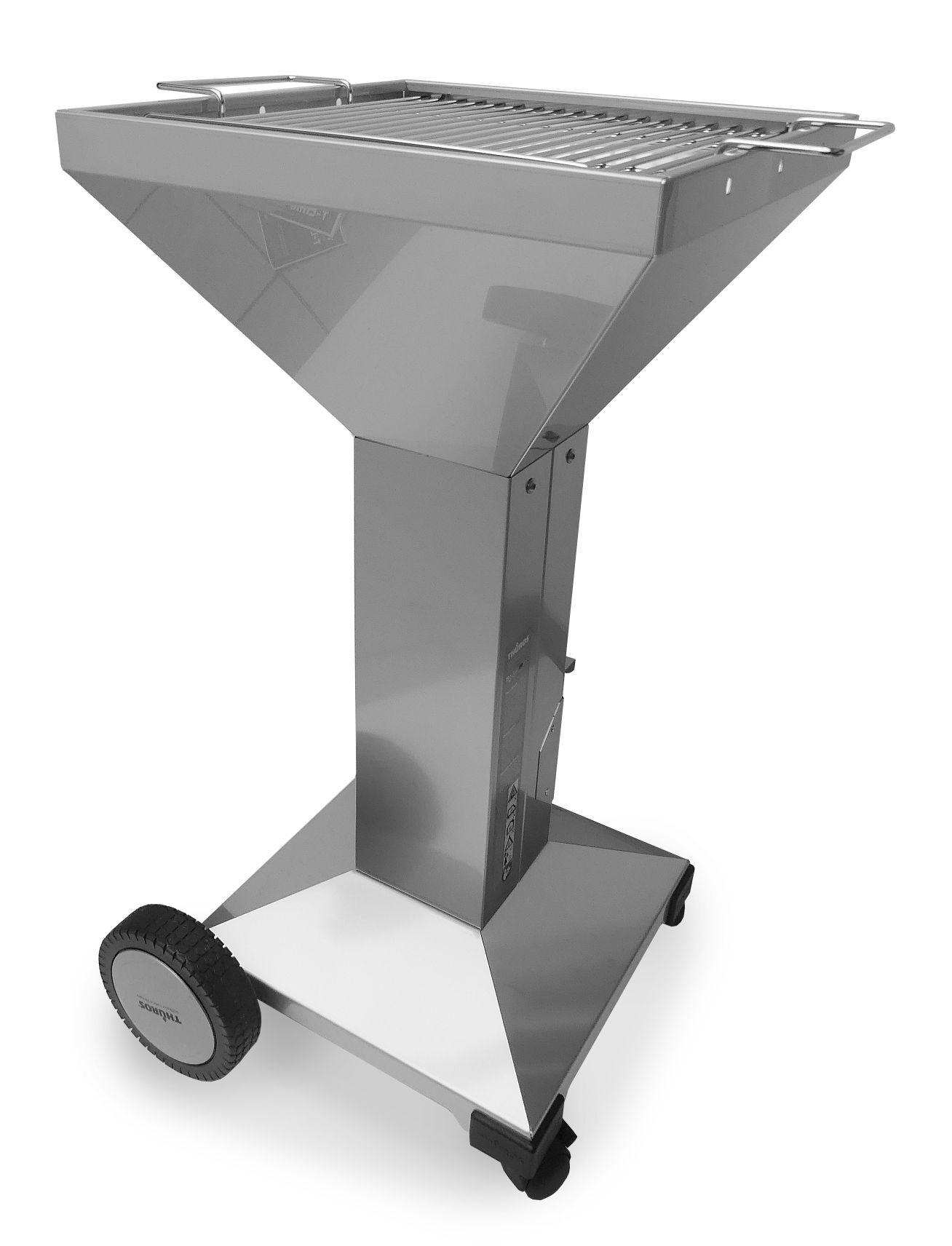 T3 Edelstahl Kaminzuggrill