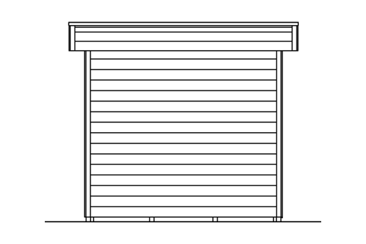 Gartenhaus Venlo 2, 380x250cm