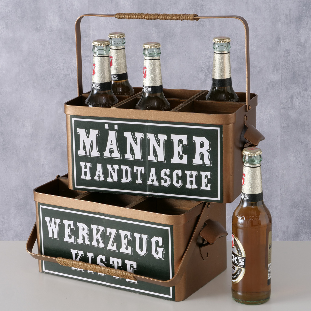 Flaschenträger Pax 2-fach sortiert