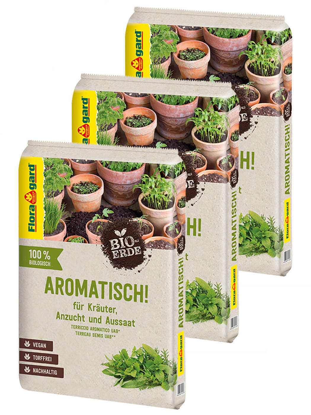 Bio-Kräuter- & Aussaaterde Aromatisch bei leitermann.de günstig kaufen Bio-Kräuter- & Aussaaterde Aromatisch