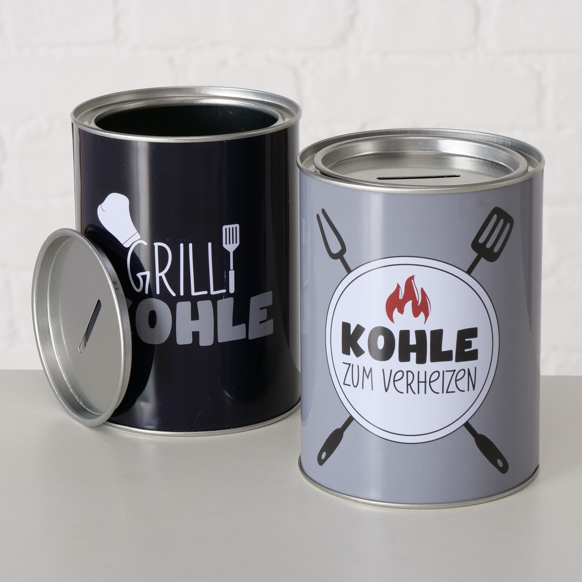 Spardose Grillzeit, 2-fach sortiert