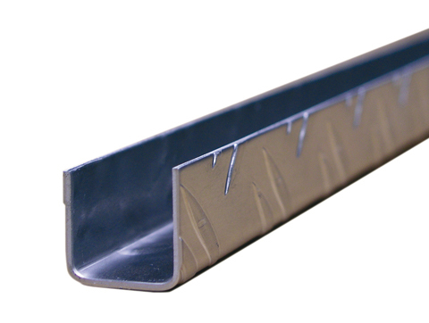 U-Profil Riffel-Prägung