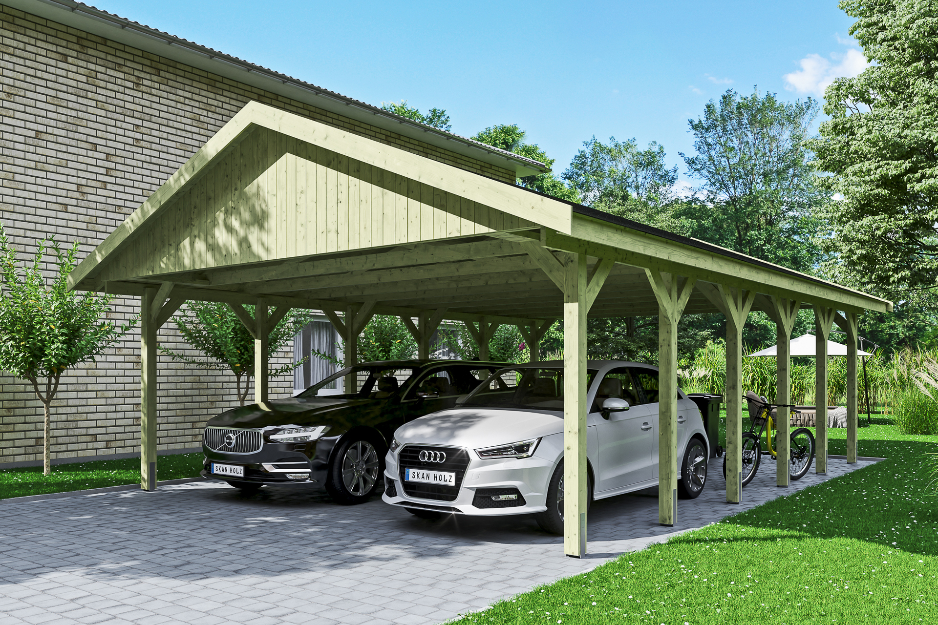 Carport Wallgau bei leitermann.de günstig kaufen Carport Wallgau