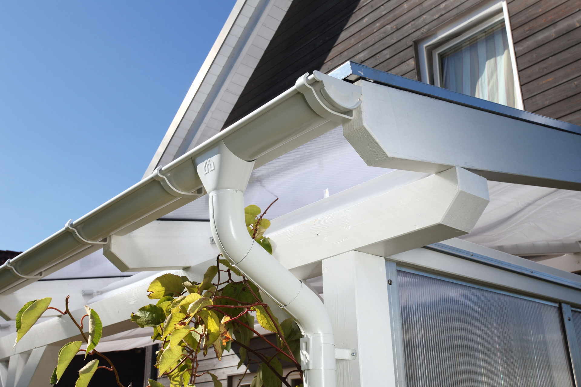 Regenrinnen-Set, Stahl, verzinkt bei leitermann.de günstig kaufen Regenrinnen-Set, Stahl, verzinkt