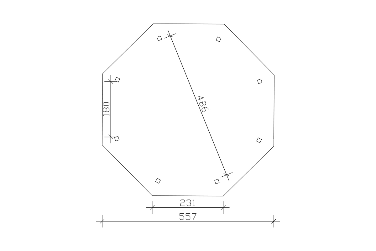 8-Eck Pavillon Nice bei leitermann.de günstig kaufen 8-Eck Pavillon Nice