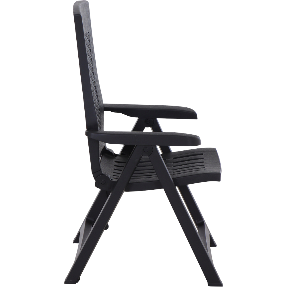 Gold Klappsessel anthrazit