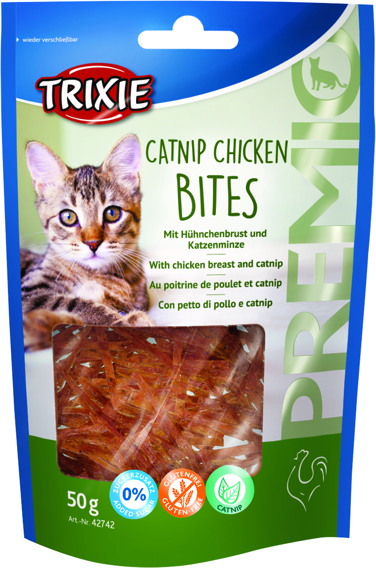 TRIXIE PREMIO Catnip Chicken Bites