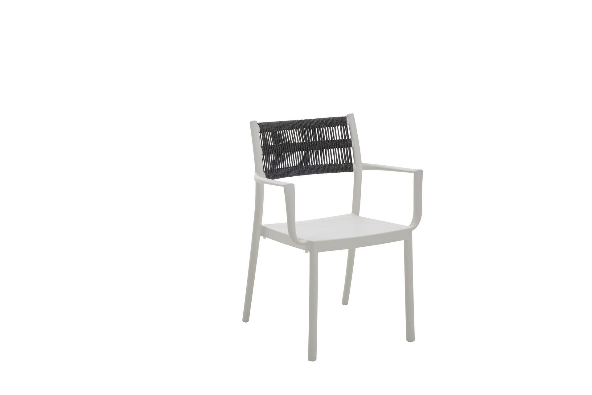 Stapelstuhl Kunstoff mit Rope