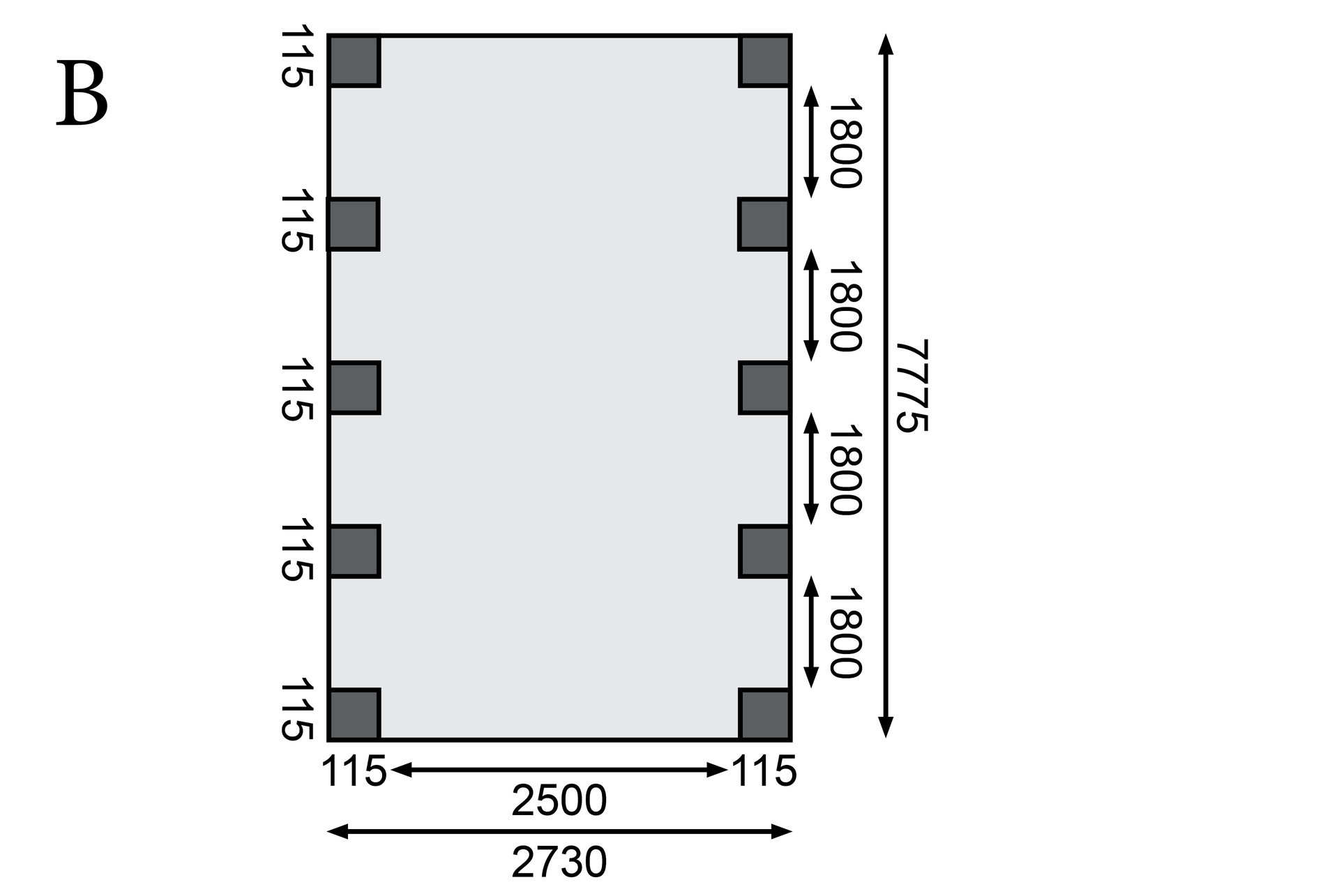 Einzelcarport Classic 3