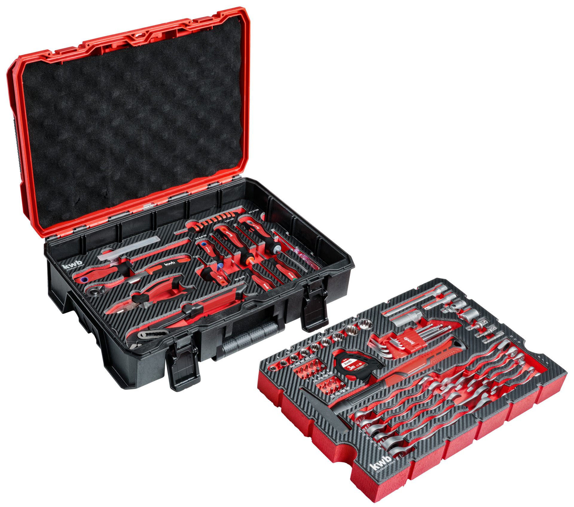 kwb Werkzeugkoffer 80-tlg. E-Case System