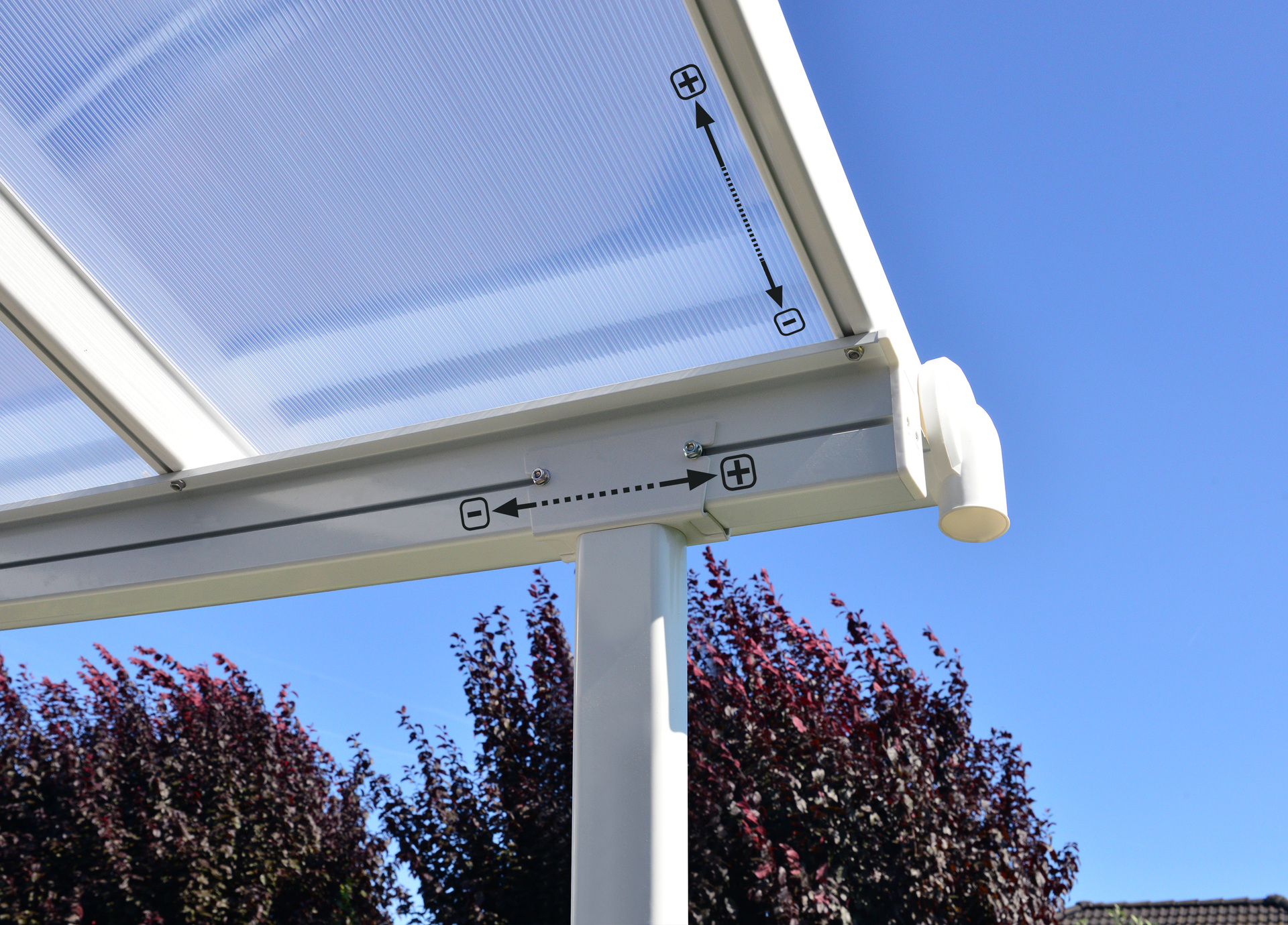 Terrassenüberdachung Palram Sierra