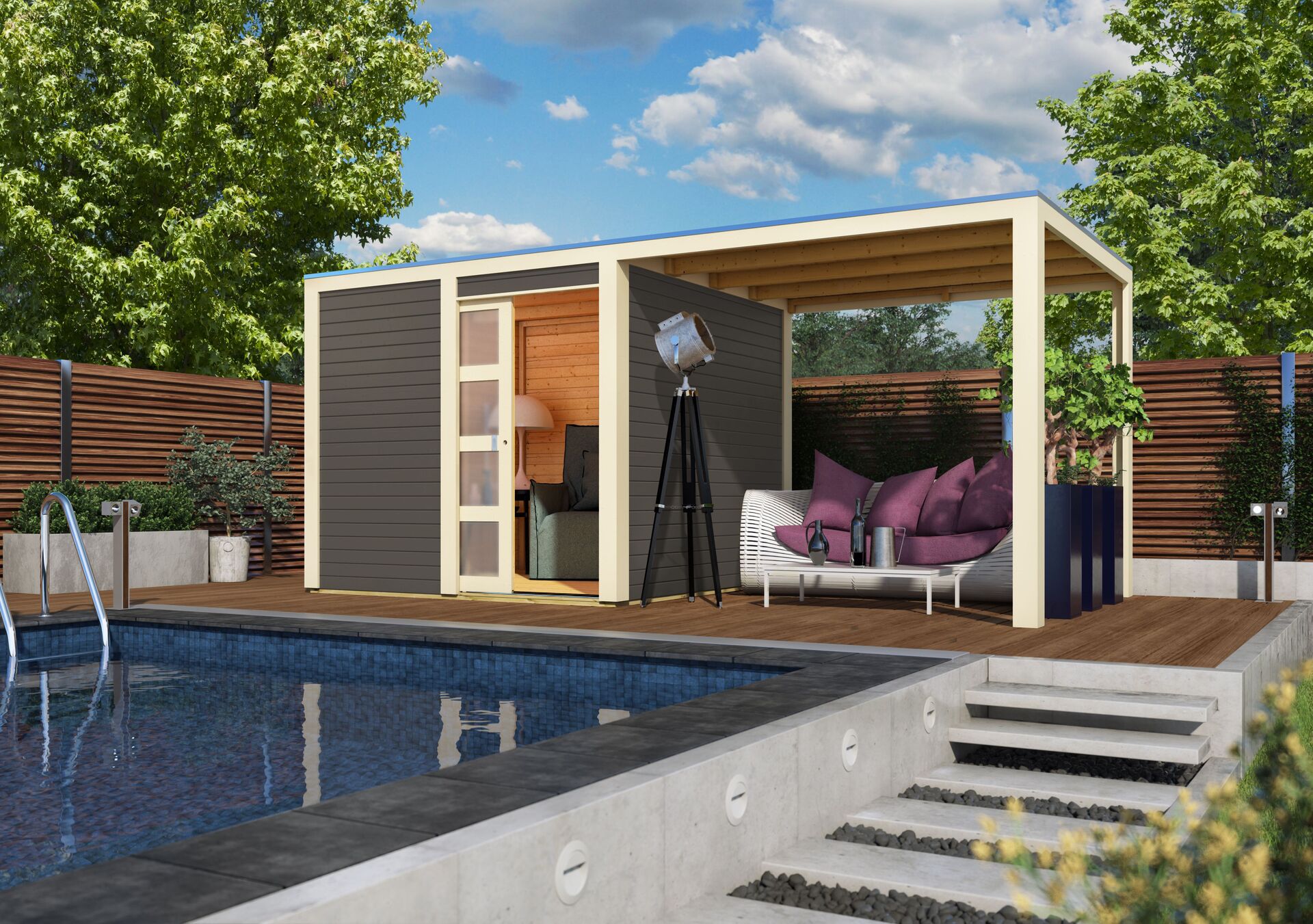 Gartenhaus Karby bei leitermann.de günstig kaufen Gartenhaus Karby