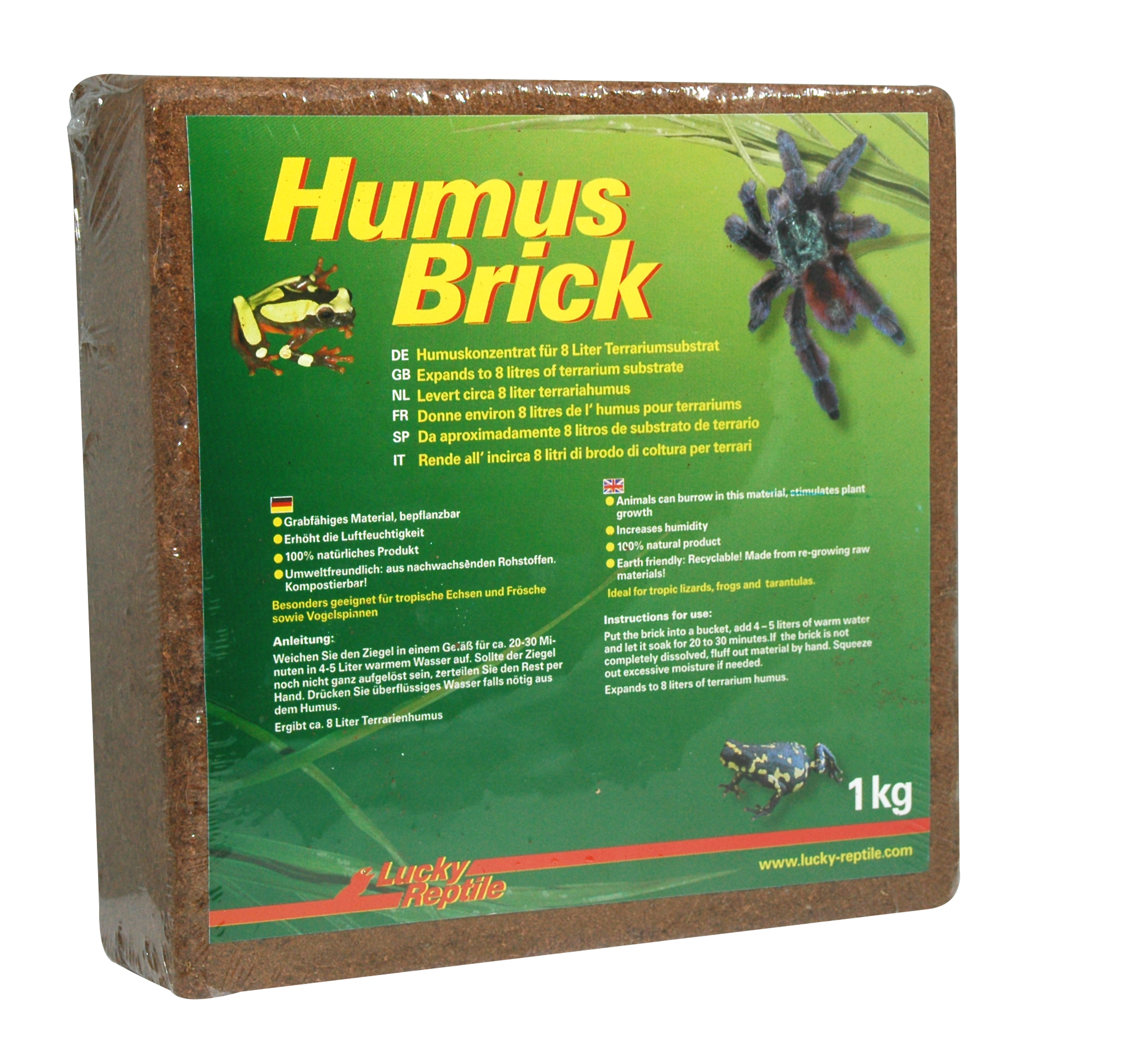 Import-Export Peter Hoch GmbH Humus Brick 1000 g