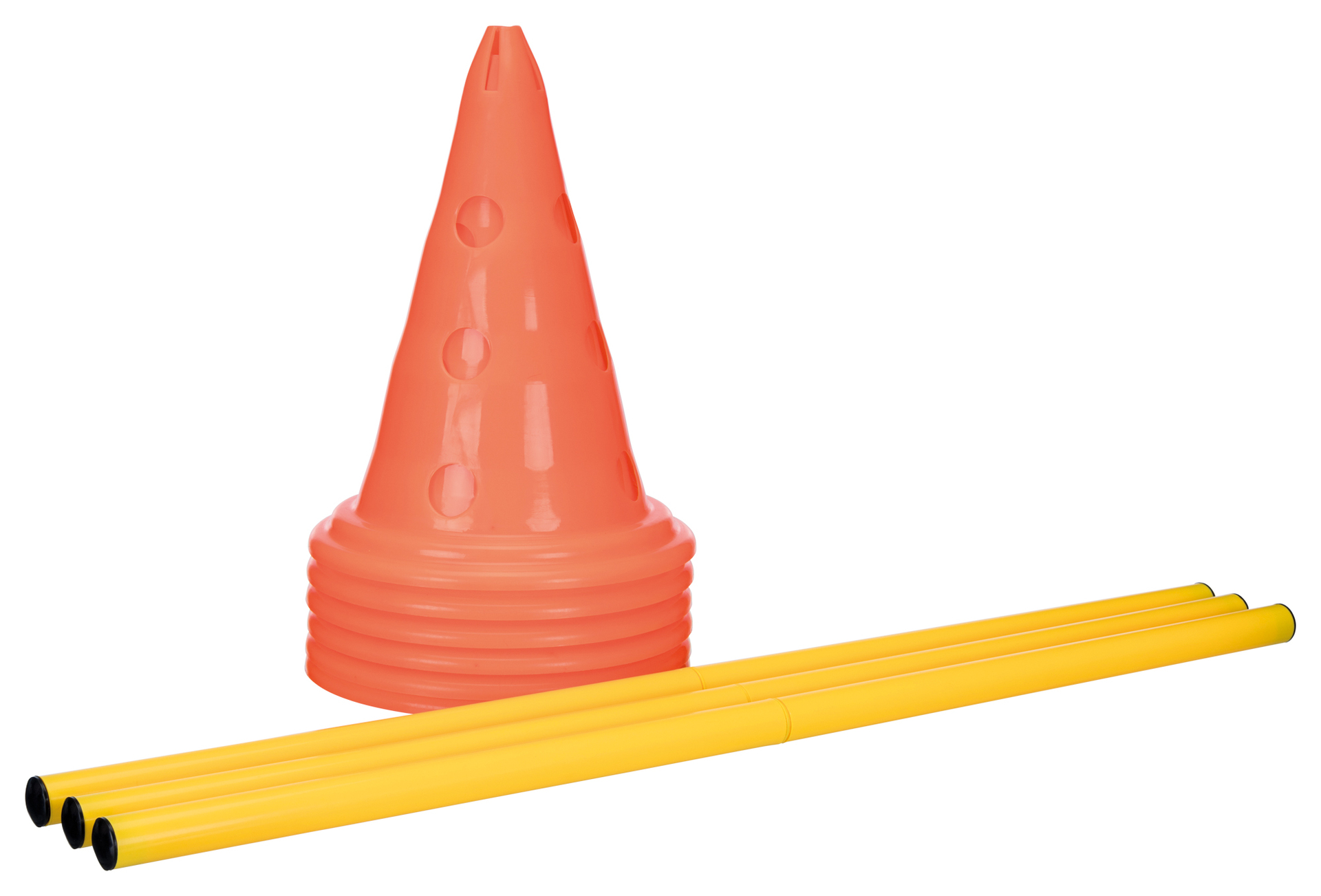 Pylonen-Hindernis-Set ø 23 × 30 cm/78 cm bei leitermann.de günstig kaufen Pylonen-Hindernis-Set ø 23 × 30 cm/78 cm