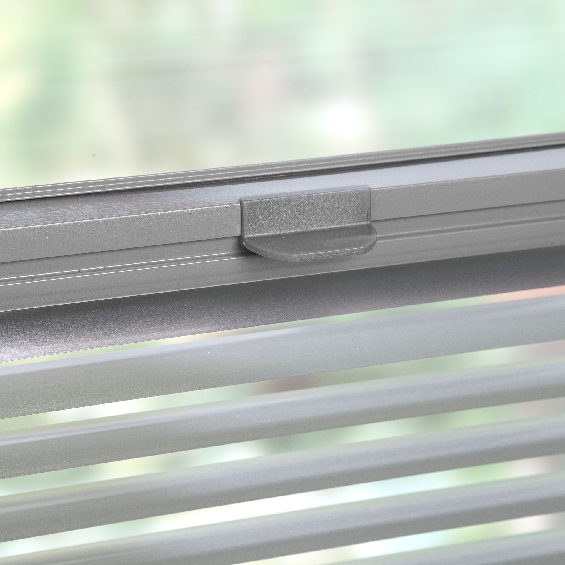 Klemmfix-Jalousie verspannt