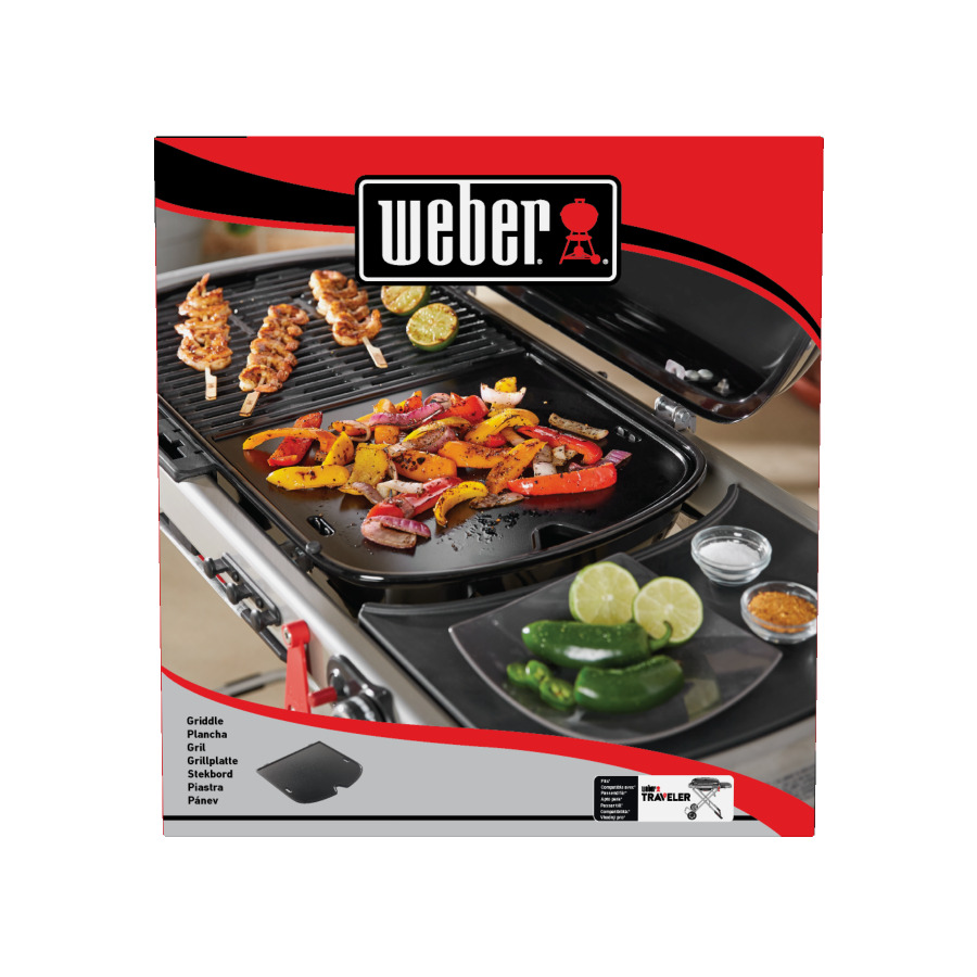 Weber-Stephen Deutschland GmbH Grillplatte für Weber Traveler