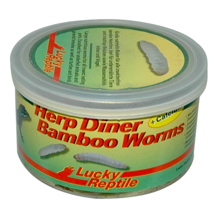 Lucky Reptile Herp Diner – Bamboo Worms 35 g