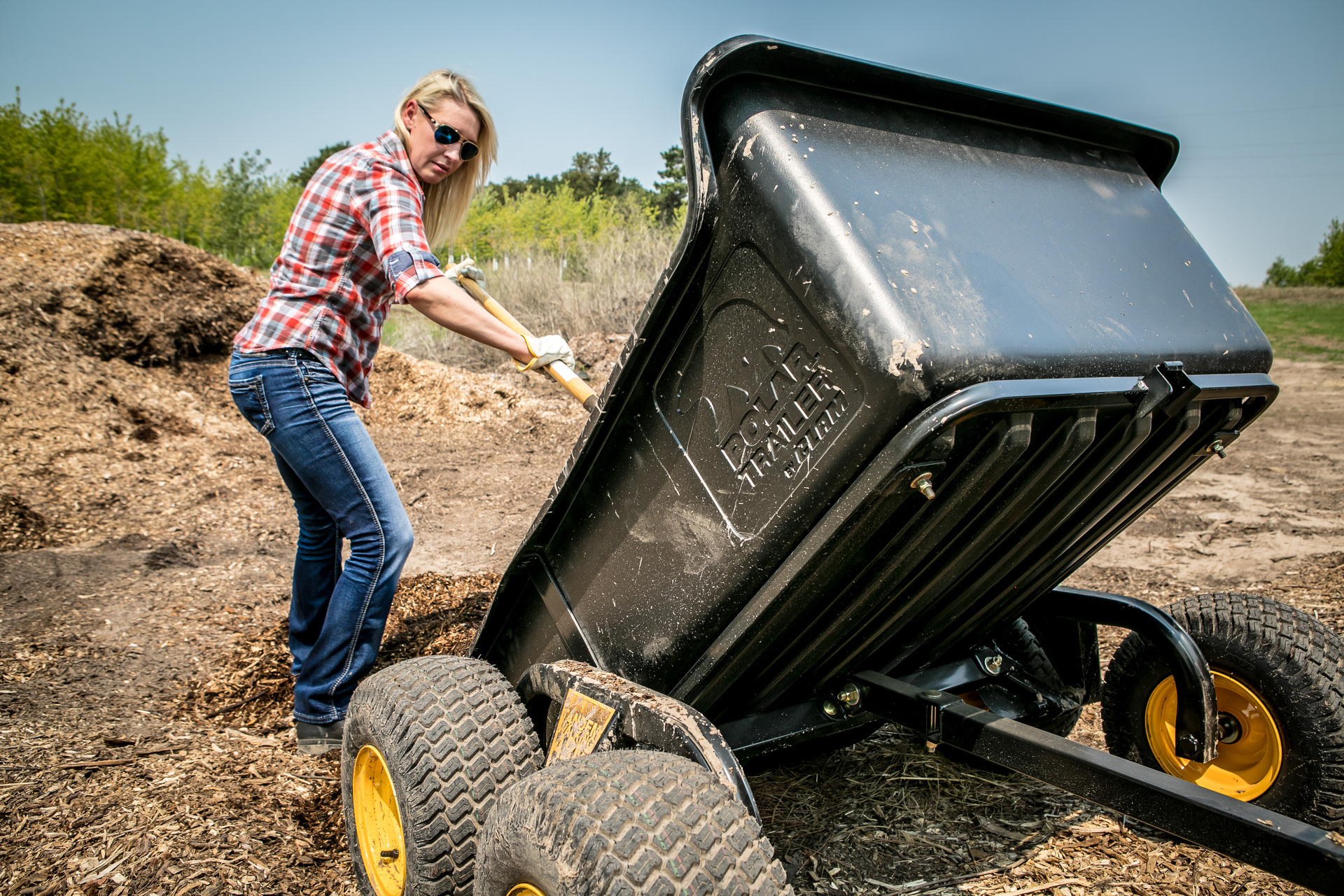 Tandem Trailer Anhänger TA1500 bei leitermann.de günstig kaufen Tandem Trailer Anhänger TA1500