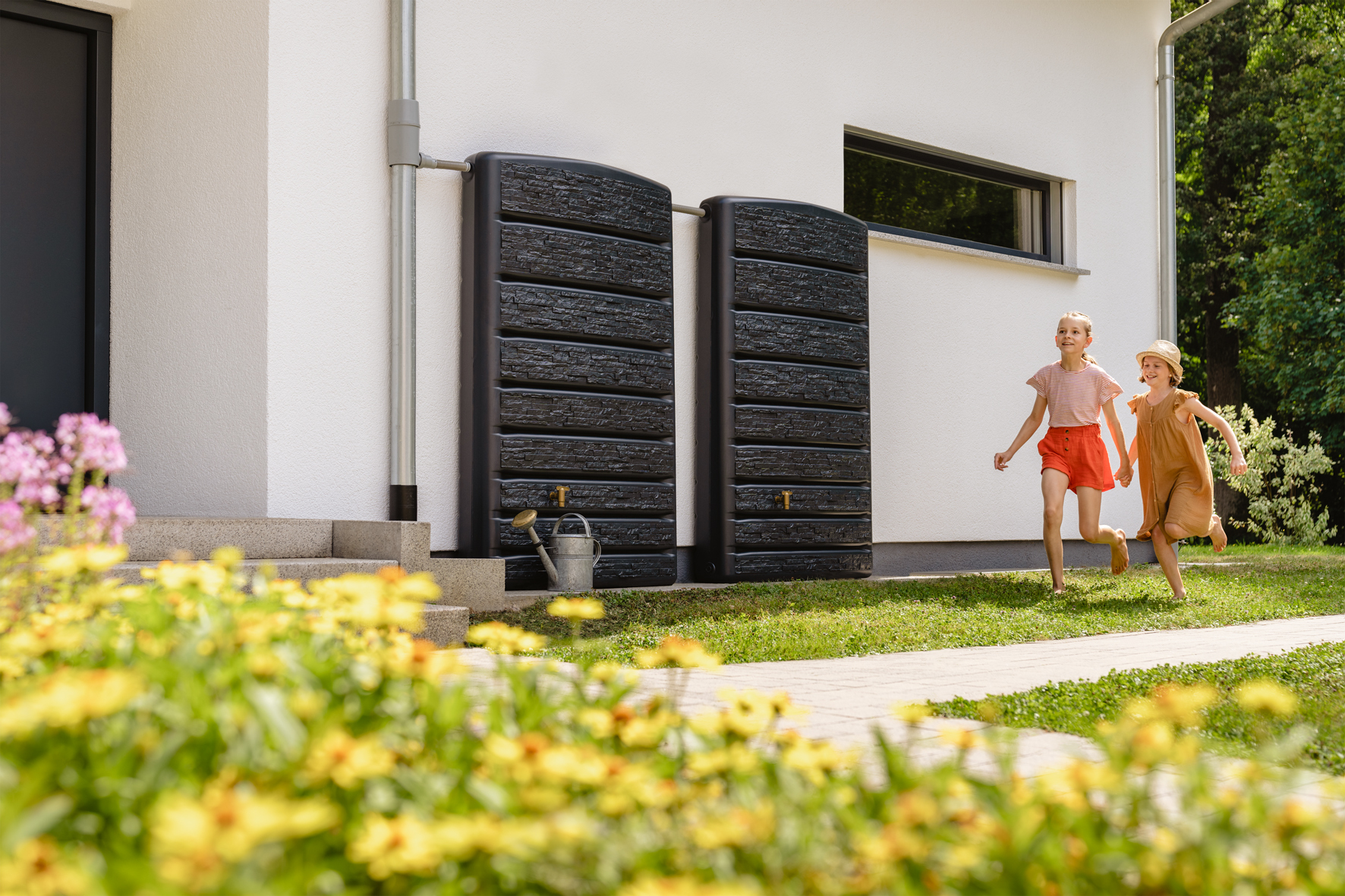 ExtraSLIM STONE DECOR, Wandtank 400L