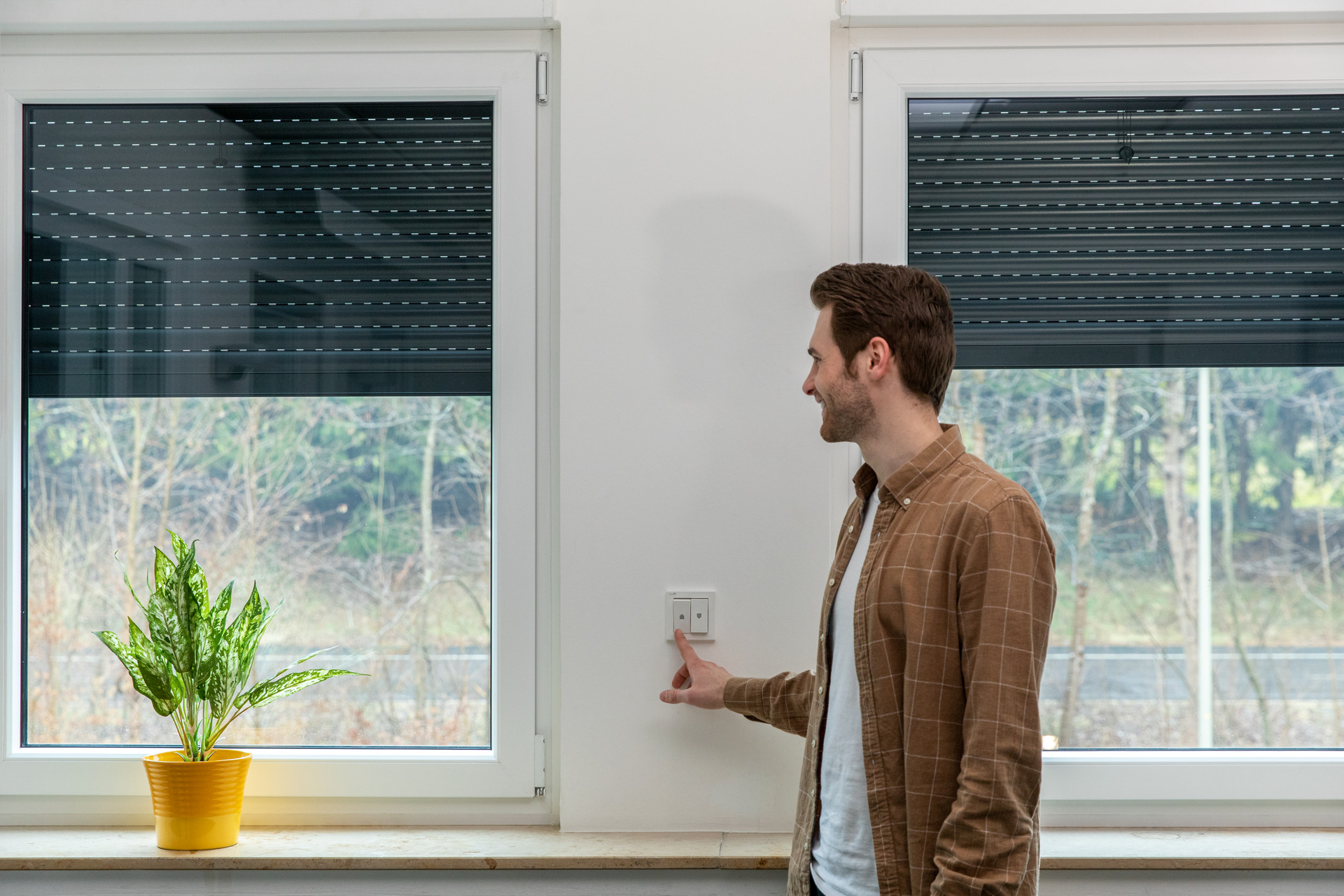 Rolladen-Relais, zentral, 4-fach