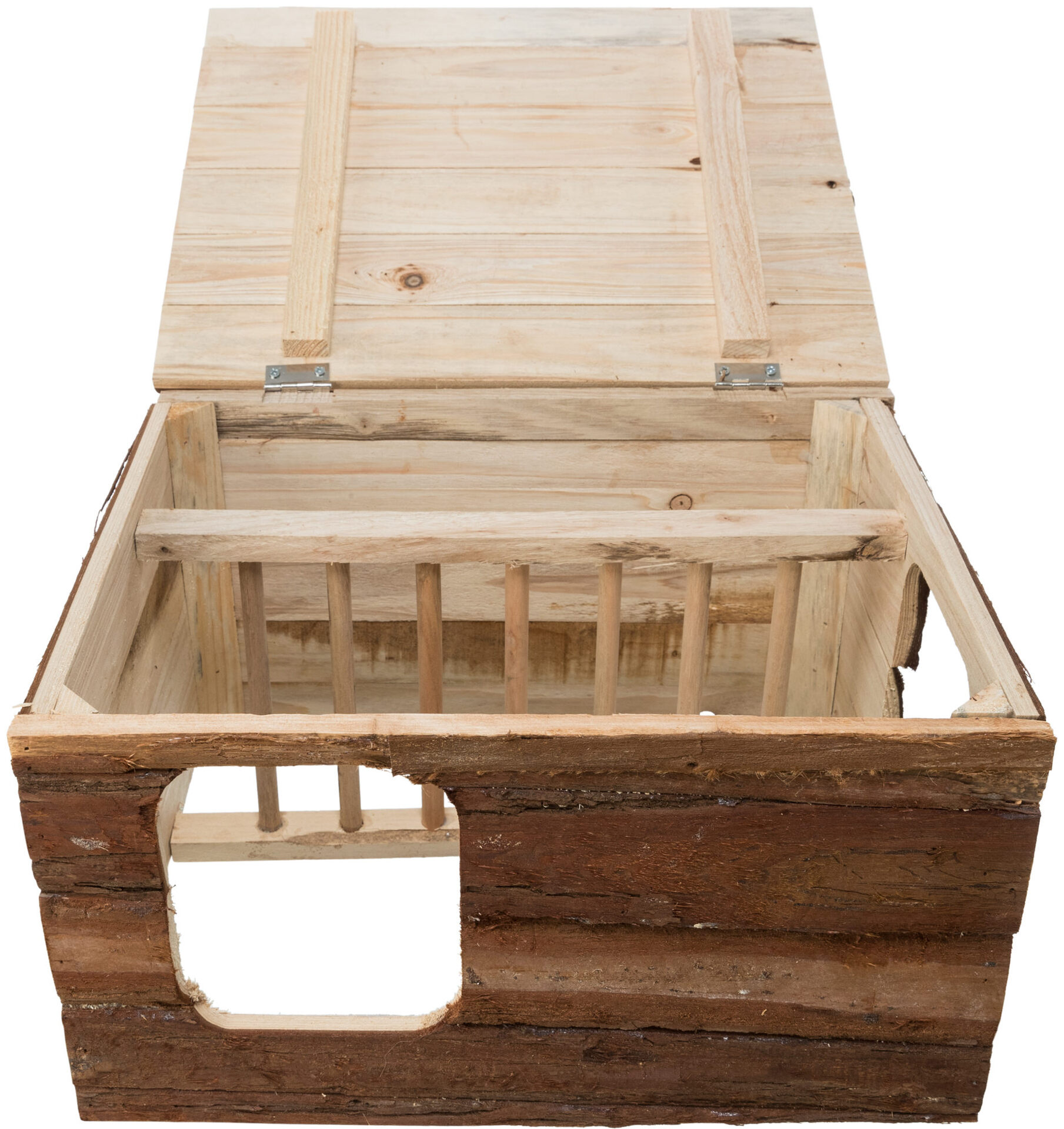 Haus Hilke mit integrierter Heuraufe bei leitermann.de günstig kaufen Haus Hilke mit integrierter Heuraufe