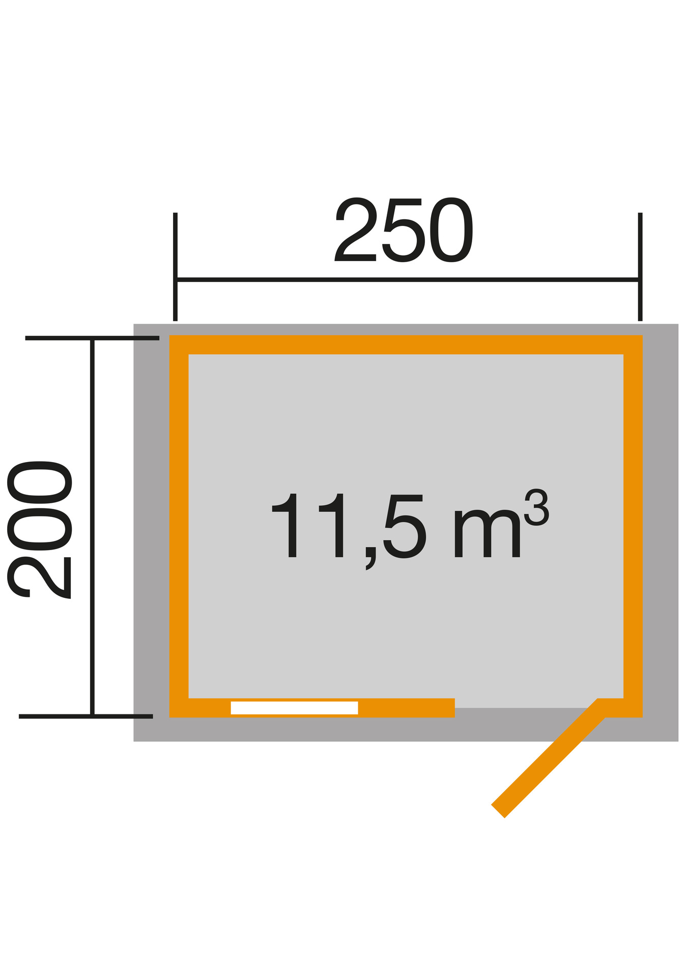Gartenhaus Premium 28