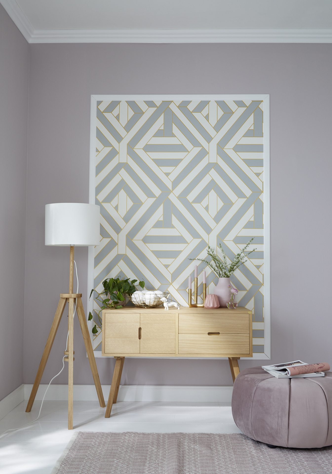 Decosa Zierprofil weiß