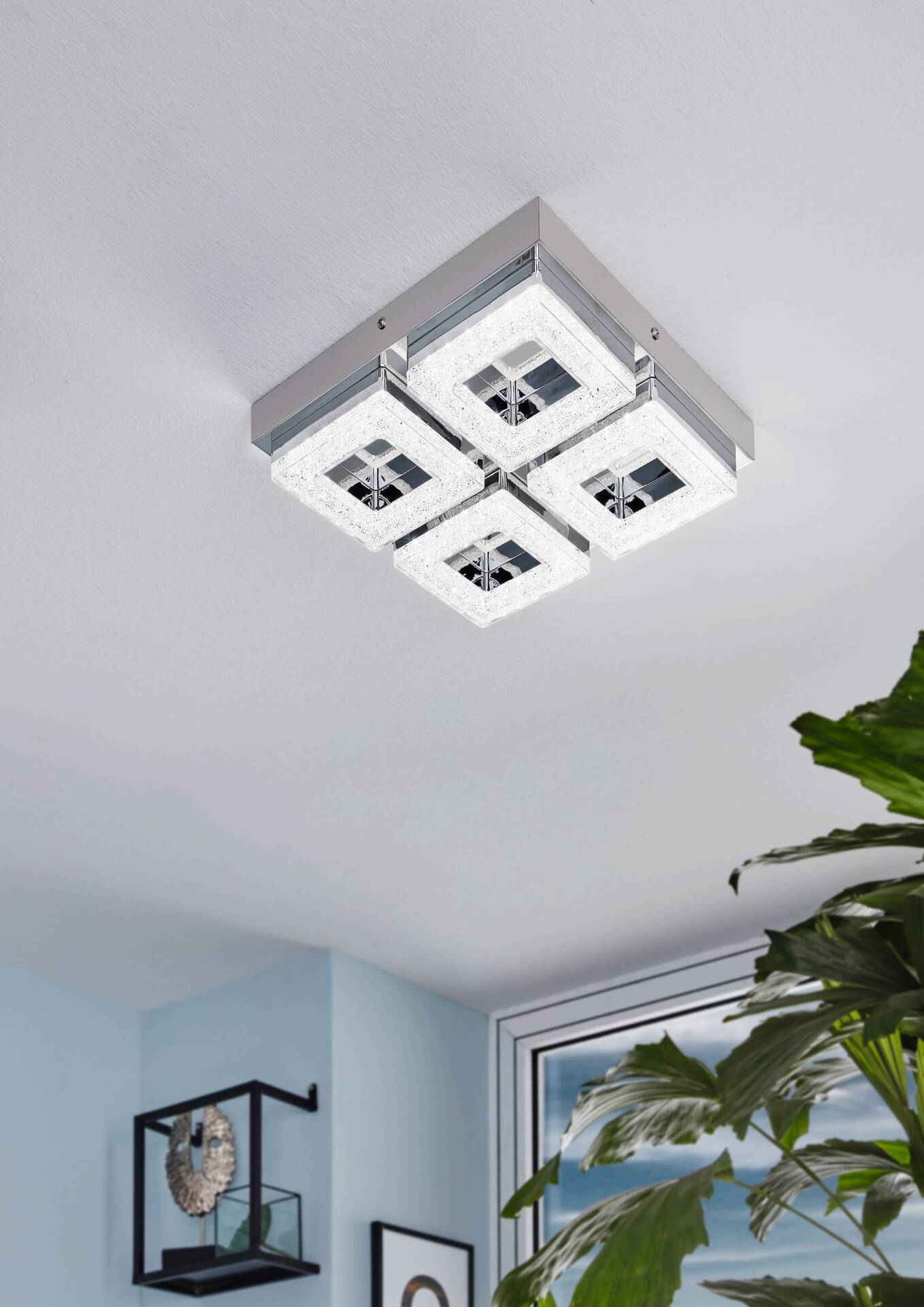 LED Wand- u. Deckenleuchte Fradelo 4-flg bei leitermann.de günstig kaufen LED Wand- u. Deckenleuchte Fradelo 4-flg