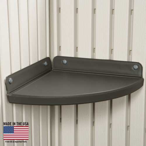 Eckregal, 2 Stk. Radius 24cm bei leitermann.de günstig kaufen Eckregal, 2 Stk. Radius 24cm